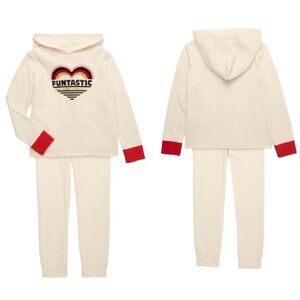 NWOT Sz 14 -16 Girl's & Girl's Funtastic 2-Piece Hoodie & Joggers Set